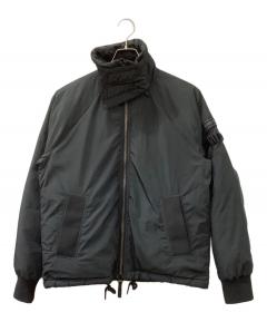 美品 エンポリオ アルマーニ レザージャケット ラムレザー サイズS ブラック 中古・古着通販】EMPORIO ARMANI (エンポリオアルマーニ) レザー