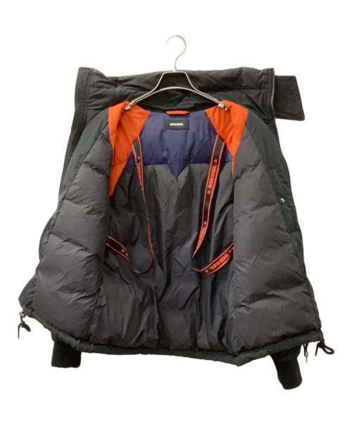 DIESEL（ディーゼル）DIESEL (ディーゼル) ダウンジャケット ブラック サイズ:Sの古着・服飾アイテム