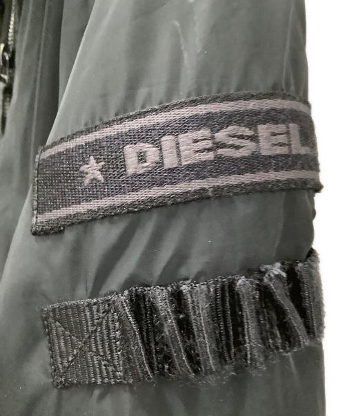 DIESEL（ディーゼル）DIESEL (ディーゼル) ダウンジャケット ブラック サイズ:Sの古着・服飾アイテム