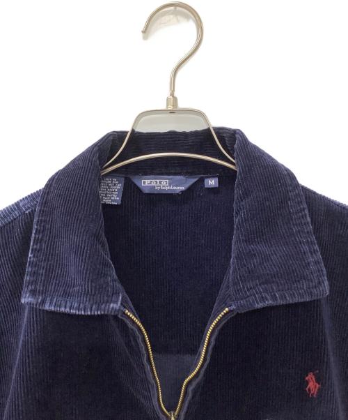 POLO RALPH LAUREN（ポロ・ラルフローレン）POLO RALPH LAUREN (ポロ・ラルフローレン) コーデュロイジャケット ネイビー サイズ:Mの古着・服飾アイテム
