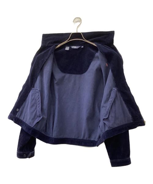 POLO RALPH LAUREN（ポロ・ラルフローレン）POLO RALPH LAUREN (ポロ・ラルフローレン) コーデュロイジャケット ネイビー サイズ:Mの古着・服飾アイテム