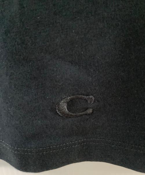 COACH（コーチ）COACH (コーチ) PEANUTS (ピーナッツ) 半袖カットソー ブラック サイズ:XSの古着・服飾アイテム