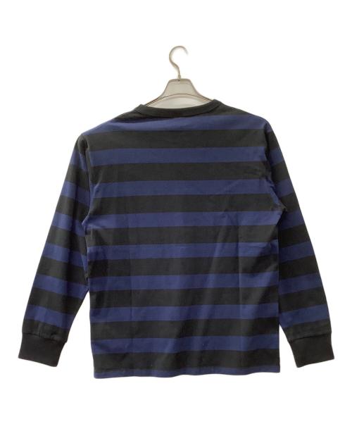 Schott（ショット）Schott (ショット) 長袖カットソー ネイビー×ブラック サイズ:XL 未使用品の古着・服飾アイテム