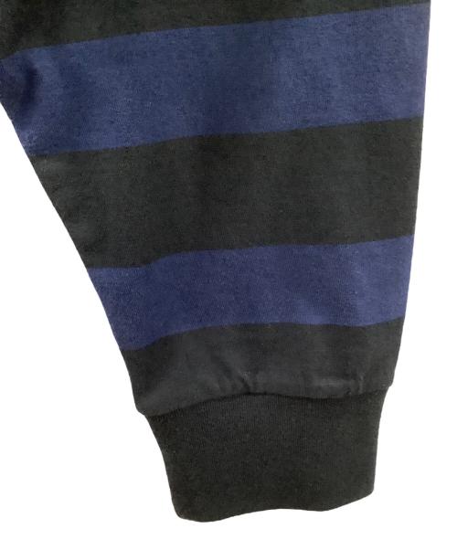 Schott（ショット）Schott (ショット) 長袖カットソー ネイビー×ブラック サイズ:XL 未使用品の古着・服飾アイテム