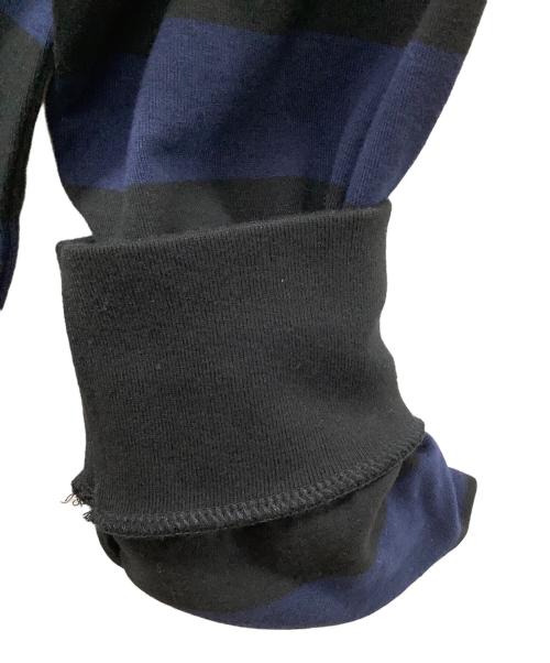 Schott（ショット）Schott (ショット) 長袖カットソー ネイビー×ブラック サイズ:XL 未使用品の古着・服飾アイテム