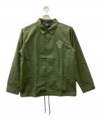 APPLEBUMアップルバム）の古着「浮世絵 Eminem コーチジャケット」｜カーキ