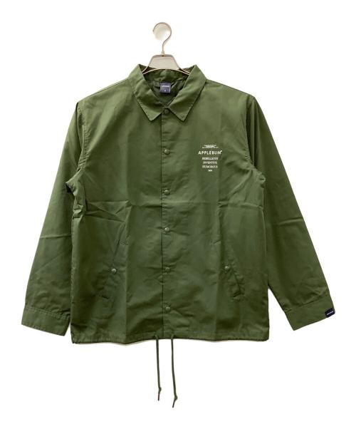 APPLEBUM（アップルバム）APPLEBUM (アップルバム) 浮世絵 Eminem コーチジャケット カーキ サイズ:XLの古着・服飾アイテム
