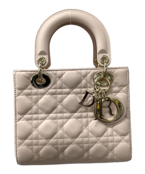 Christian Dior（クリスチャン ディオール）Christian Dior (クリスチャン ディオール) カナージュ	Lady Dior ピンクの古着・服飾アイテム