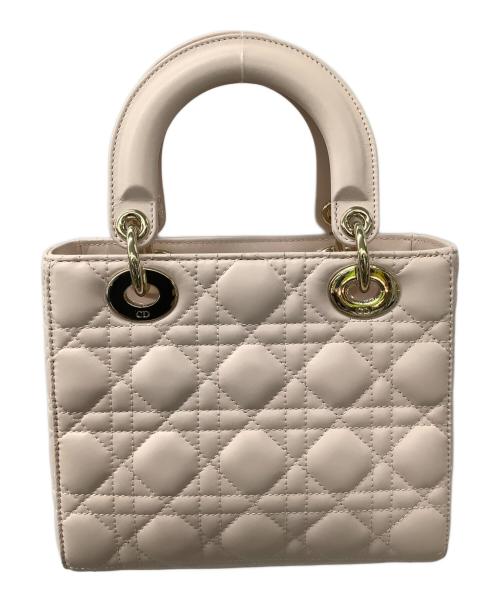 Christian Dior（クリスチャン ディオール）Christian Dior (クリスチャン ディオール) カナージュ	Lady Dior ピンクの古着・服飾アイテム