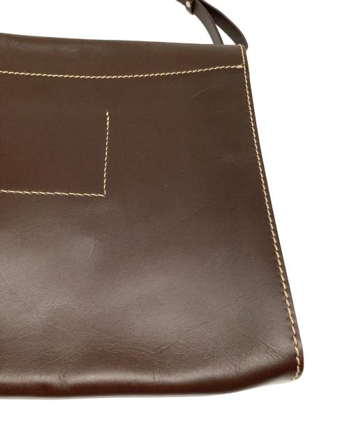 Vivienne Westwood（ヴィヴィアンウエストウッド）Vivienne Westwood (ヴィヴィアンウエストウッド) キーモチーフショルダーバッグ ブラウンの古着・服飾アイテム