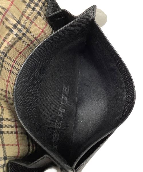 BURBERRY（バーバリー）BURBERRY (バーバリー) カードケース ブラックの古着・服飾アイテム