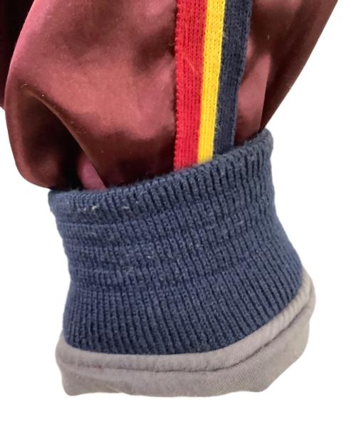 NITROW（ナイトロウ）NITROW (ナイトロウ) サテンスタジャン ボルドー サイズ:2XLの古着・服飾アイテム