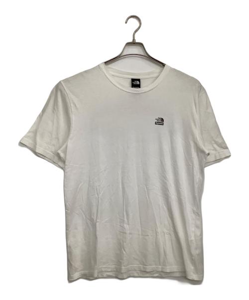 THE NORTH FACE（ザ ノース フェイス）THE NORTH FACE (ザ ノース フェイス) SUPREME (シュプリーム) 半袖カットソー ホワイト サイズ:ASIA XLの古着・服飾アイテム
