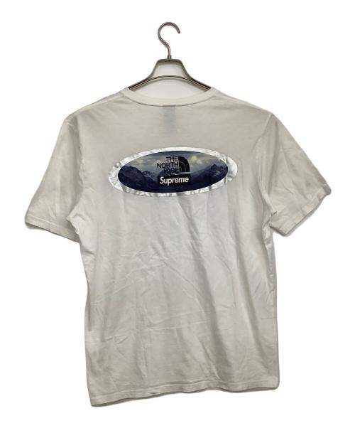 THE NORTH FACE（ザ ノース フェイス）THE NORTH FACE (ザ ノース フェイス) SUPREME (シュプリーム) 半袖カットソー ホワイト サイズ:ASIA XLの古着・服飾アイテム
