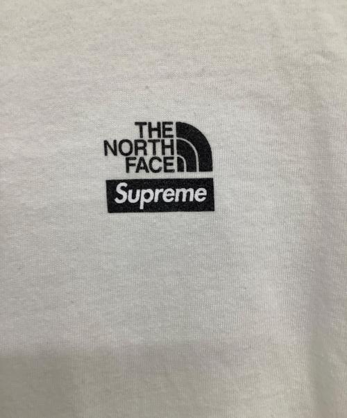 THE NORTH FACE（ザ ノース フェイス）THE NORTH FACE (ザ ノース フェイス) SUPREME (シュプリーム) 半袖カットソー ホワイト サイズ:ASIA XLの古着・服飾アイテム