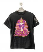 stussyステューシー）の古着「半袖カットソー」｜ブラック