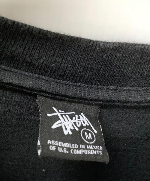 stussy（ステューシー）stussy (ステューシー) 半袖カットソー ブラック サイズ:Mの古着・服飾アイテム