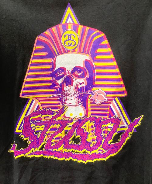 stussy（ステューシー）stussy (ステューシー) 半袖カットソー ブラック サイズ:Mの古着・服飾アイテム