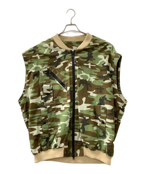 Essay（エッセイ）Essay (エッセイ) ジップジャケット オリーブ サイズ:Freeの古着・服飾アイテム
