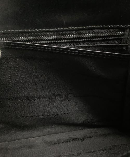 Salvatore Ferragamo（サルヴァトーレ フェラガモ）Salvatore Ferragamo (サルヴァトーレ フェラガモ) 2WAYショルダーバッグ ブラックの古着・服飾アイテム