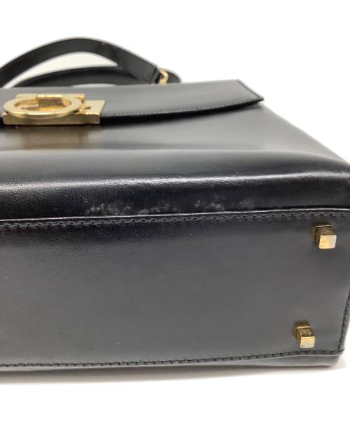 Salvatore Ferragamo（サルヴァトーレ フェラガモ）Salvatore Ferragamo (サルヴァトーレ フェラガモ) 2WAYショルダーバッグ ブラックの古着・服飾アイテム