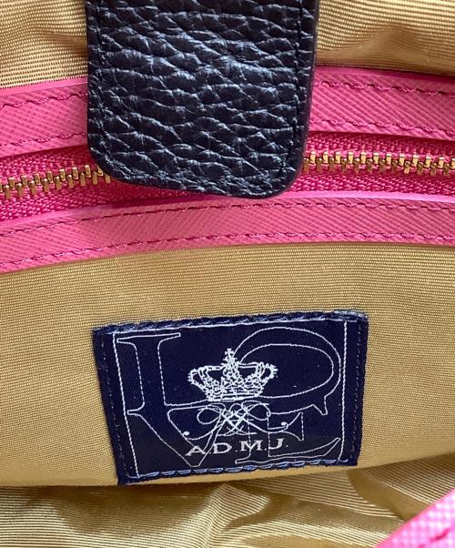 A.D.M.J.（エーディーエムジェイ）A.D.M.J. (エーディーエムジェイ) 2WAYショルダーバッグ ブラックの古着・服飾アイテム