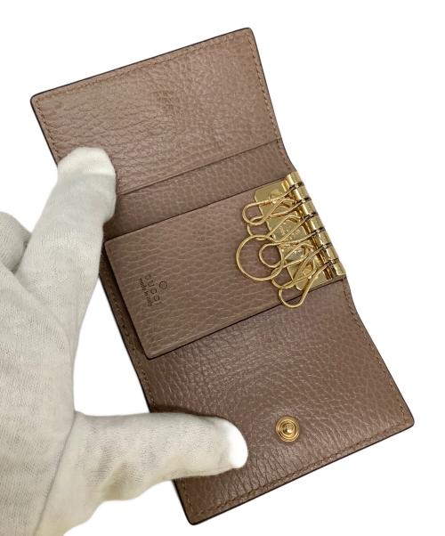 GUCCI（グッチ）GUCCI (グッチ) GG 	キーケース ベージュの古着・服飾アイテム