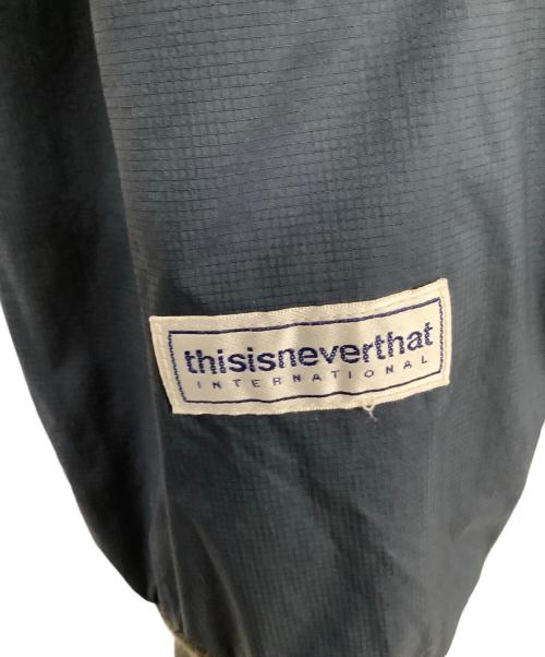 thisisneverthat（ディスイズネバーザット）thisisneverthat (ディスイズネバーザット) リバーシブルジャケット ネイビー×グレー サイズ:XLの古着・服飾アイテム