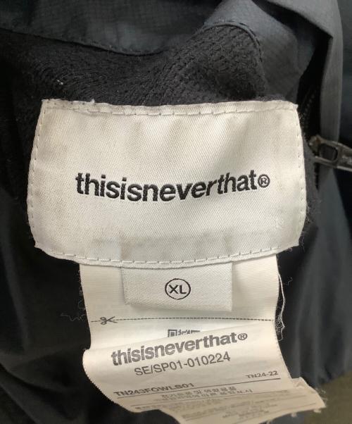 thisisneverthat（ディスイズネバーザット）thisisneverthat (ディスイズネバーザット) リバーシブルジャケット ネイビー×グレー サイズ:XLの古着・服飾アイテム