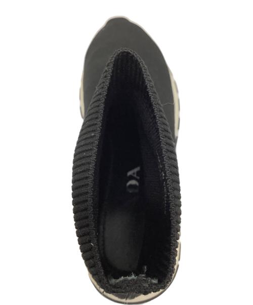 PRADA（プラダ）PRADA (プラダ) ショートブーツ ブラック サイズ:36の古着・服飾アイテム