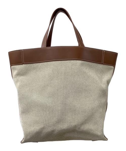 IACUCCI（イアクッチ）IACUCCI (イアクッチ) トートバッグ アイボリーの古着・服飾アイテム