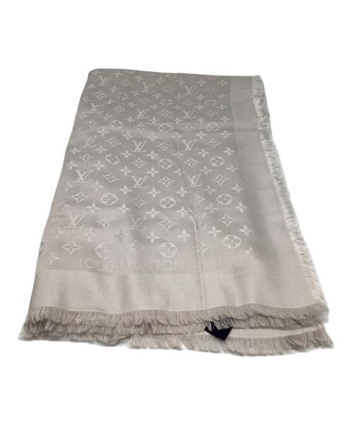 LOUIS VUITTON（ルイ ヴィトン）LOUIS VUITTON (ルイ ヴィトン) ブロン ショール・モノグラム シルバーの古着・服飾アイテム