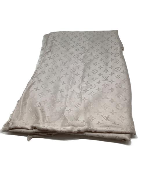 LOUIS VUITTON（ルイ ヴィトン）LOUIS VUITTON (ルイ ヴィトン) ブロン ショール・モノグラム シルバーの古着・服飾アイテム