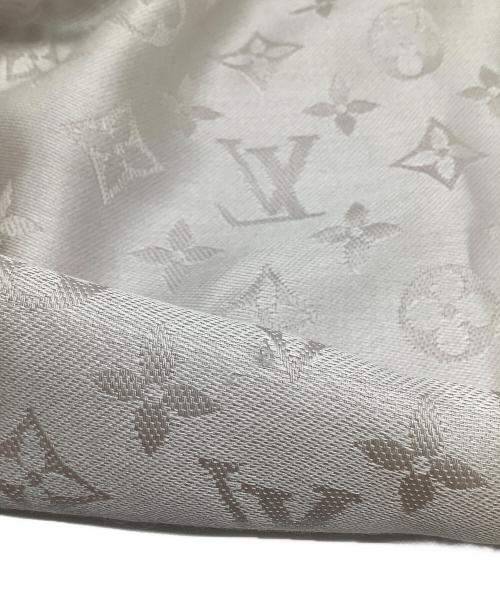 LOUIS VUITTON（ルイ ヴィトン）LOUIS VUITTON (ルイ ヴィトン) ブロン ショール・モノグラム シルバーの古着・服飾アイテム