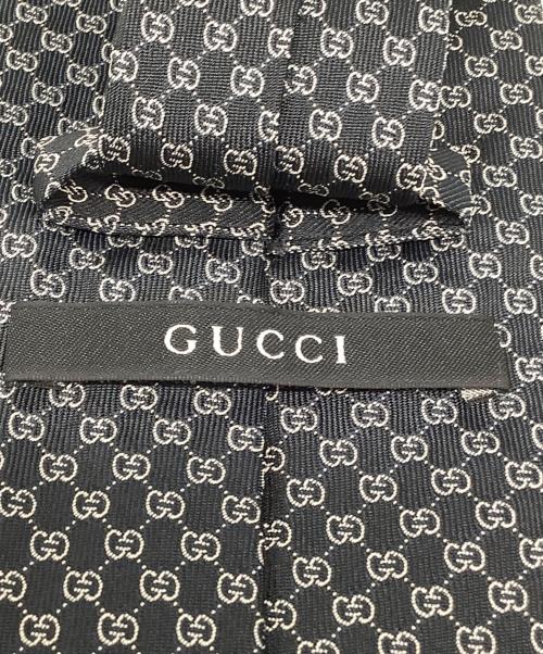GUCCI（グッチ）GUCCI (グッチ) ネクタイ ブラック サイズ:-の古着・服飾アイテム
