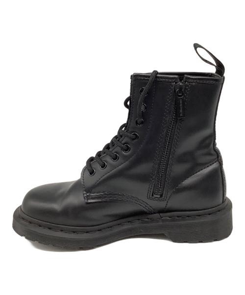 Dr.Martens（ドクターマーチン）Dr.Martens (ドクターマーチン) ZIP MONO ブラック サイズ:UK5の古着・服飾アイテム