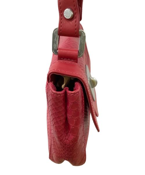 LONGCHAMP（ロンシャン）LONGCHAMP (ロンシャン) ショルダーバッグ レッドの古着・服飾アイテム