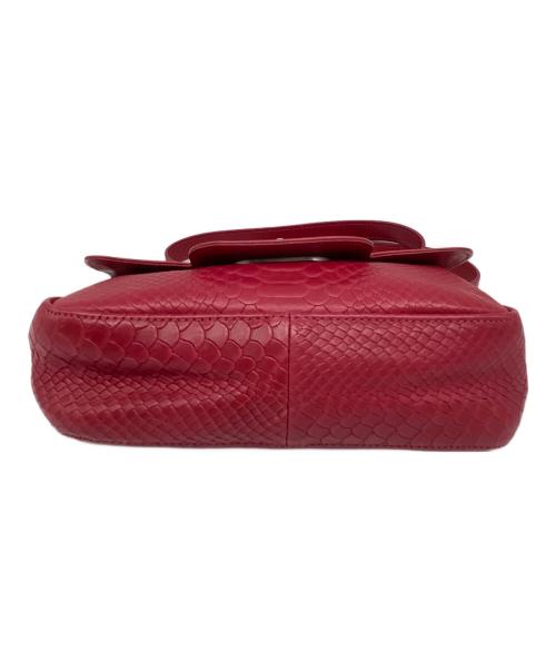 LONGCHAMP（ロンシャン）LONGCHAMP (ロンシャン) ショルダーバッグ レッドの古着・服飾アイテム