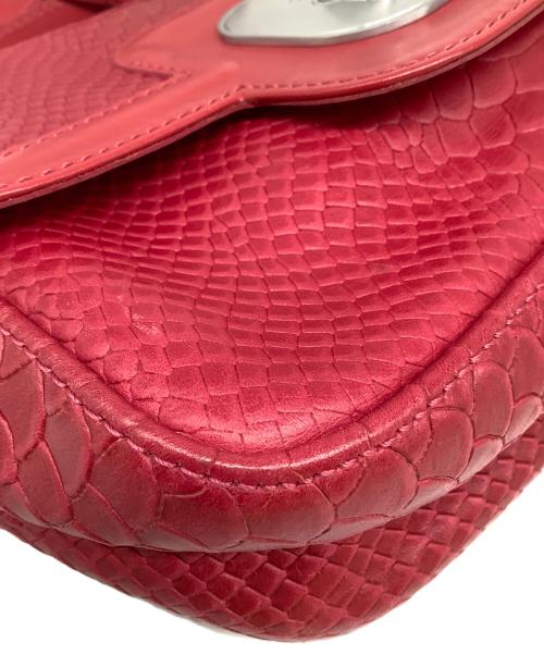 LONGCHAMP（ロンシャン）LONGCHAMP (ロンシャン) ショルダーバッグ レッドの古着・服飾アイテム