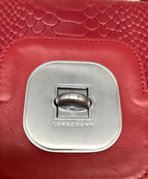LONGCHAMP（ロンシャン）LONGCHAMP (ロンシャン) ショルダーバッグ レッドの古着・服飾アイテム