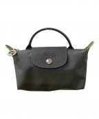 LONGCHAMPロンシャン）の古着「ポーチ ルプリアージュ」｜グレー