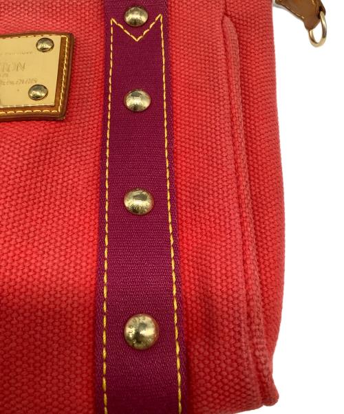 LOUIS VUITTON（ルイ ヴィトン）LOUIS VUITTON (ルイ ヴィトン) アンティグアライン カバPM ルージュの古着・服飾アイテム