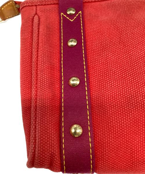LOUIS VUITTON（ルイ ヴィトン）LOUIS VUITTON (ルイ ヴィトン) アンティグアライン カバPM ルージュの古着・服飾アイテム