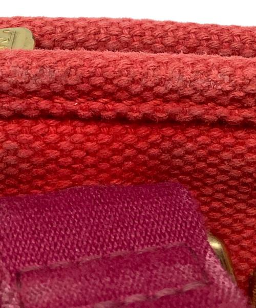 LOUIS VUITTON（ルイ ヴィトン）LOUIS VUITTON (ルイ ヴィトン) アンティグアライン カバPM ルージュの古着・服飾アイテム