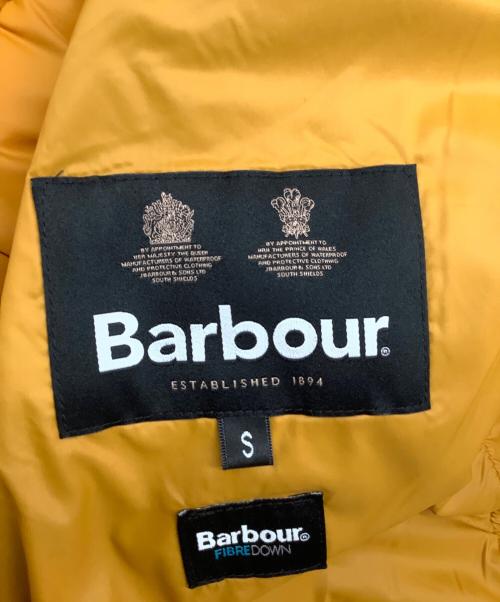 Barbour（バブアー）Barbour (バブアー) Baffle Overhead Quilted Jacket イエロー サイズ:S 未使用品の古着・服飾アイテム