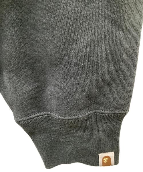 A BATHING APE（アベイシングエイプ）A BATHING APE (アベイシングエイプ) クルーネックスウェット グレー サイズ:Lの古着・服飾アイテム