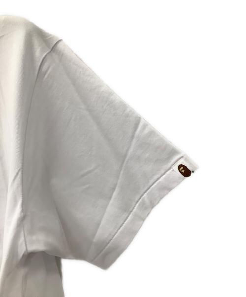 A BATHING APE（アベイシングエイプ）A BATHING APE (アベイシングエイプ) 半袖カットソー ホワイト サイズ:Sの古着・服飾アイテム