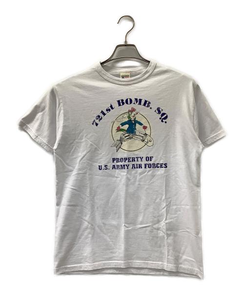BUZZ RICKSON'S（バズリクソンズ）BUZZ RICKSON'S (バズリクソンズ) 半袖Tシャツ ホワイト サイズ:Mの古着・服飾アイテム