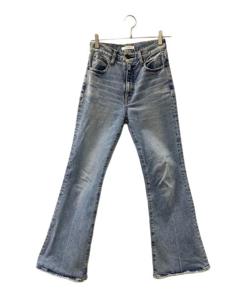 moussy（マウジー）moussy (マウジー) フレアデニムパンツ インディゴ サイズ:26の古着・服飾アイテム