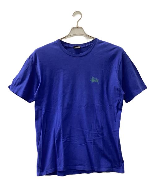 stussy（ステューシー）stussy (ステューシー) Tシャツ ブルー サイズ:Lの古着・服飾アイテム